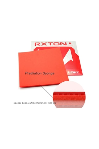 Kırmızı Lokı Rxton1 Masa Tenisi Lastiği Hızlı Saldırı Pingpong Lastiği Kırmızı