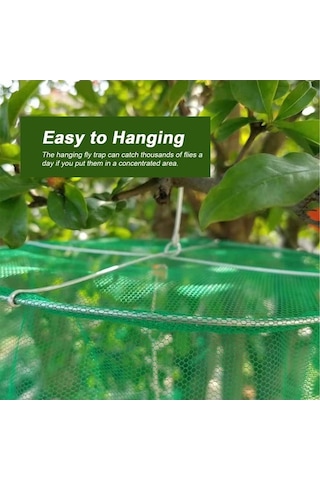 Novahub Yeşil Asılı Sinek Kapanı, Yeniden Kullanılabilir