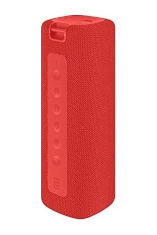 Xiaomi Taşınabilir Bluetooth Hoparlör 16 W , Taşınabilir Hoparlör, Bluetooth 5.0 Bağlantısı, Gerçek Kablosuz Stereo, Ipx7 Su Geçirmez, Uzun Pil Ömrü, Kırmızı, İtalyan Versiyonu