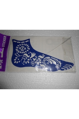 Tayfun16 Hint Kınası Dövme Şablonları Modelleri - Ayak