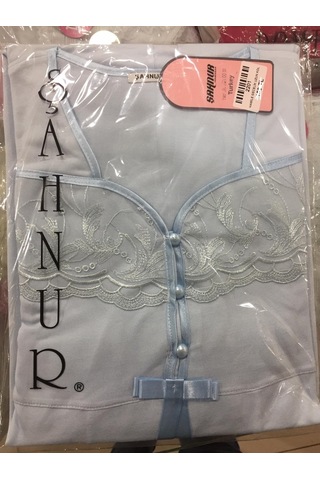 Şahnur 2201 %100 Pamuk Hamile Lohusa Gecelik