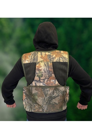 Asil - Yel 27116 | Fileli Kolonlu Avcı Yelek