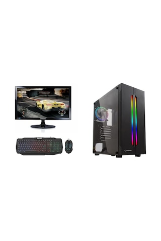 Everest Rampage Spectra i5-10400F 16GB DDR4 480GB SSD 4GB 24" GTX1050Ti Dos AIO Masaüstü Bilgisayar