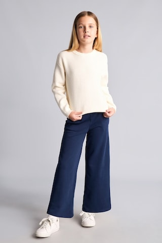 Defacto Beli Bağcıklı Wide Leg Eşofman Altı Kız Çocuk I2264a826aunv244 Lacivert-nv244