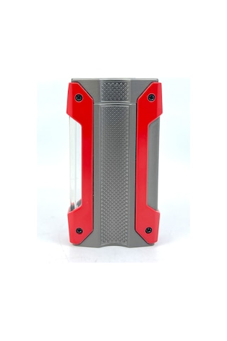 Cohiba Tek Torch Jet Alev Puro Çakmağı - Kırmızı/füme