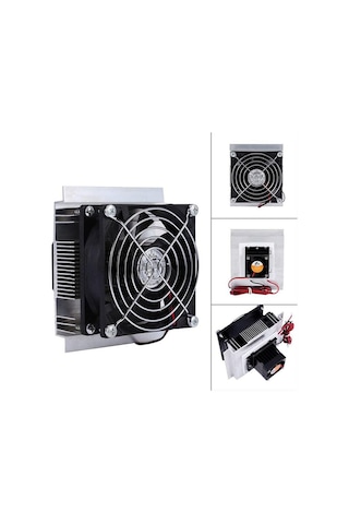 Termo Elektrik Peltier Soğutucu Sistem Dc 12v 6a 60w Mini Klima Buzdolabı Buzluk Araba Soğuk Hava