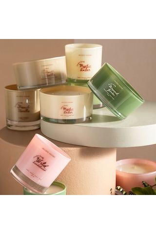 Mudo Home Bergamot Garden Yatay Mum Yeşil