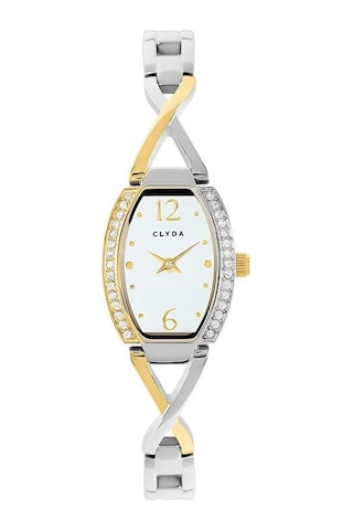 Clyda Cla803lml Kadın Kol Saati Altın - Gümüş