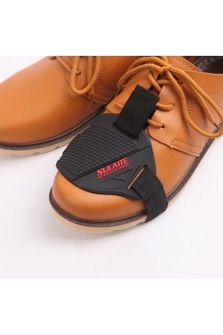 Primepickings Sulaıte Motosiklet Vites Kolu Ped Dişli Koruyucu Ayakkabı Kapağı Siyah Diğer