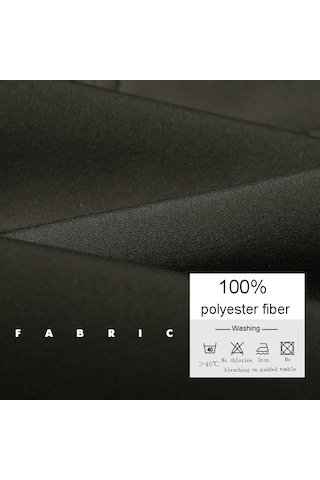 Sones Erkek Bağcıklı Pantolon Bol Kesim Pantolon Çoklu Cepli Siyah