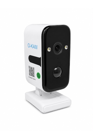Okam 2027 Bataryalı Motorlu Güvenlik Kamerası Uzun Pil Ömrü 360 Kontrol Wifi Gece Görüşü