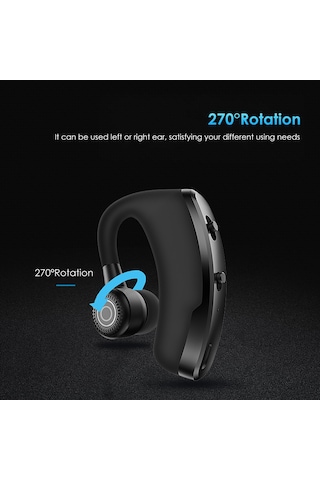 Kangvka V9 Kablosuz Kulaklık - Araçta Kullanım İçin Stereo Bluetooth 5.0 İş Kulaklığı
