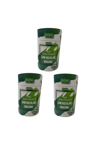 Nurs Ballı ve Pekmezli Çam Kozalağı Macunu 3 x 240 G Nurs Ballı ve Pekmezli Çam Kozalağı Macunu 3 x 240 G