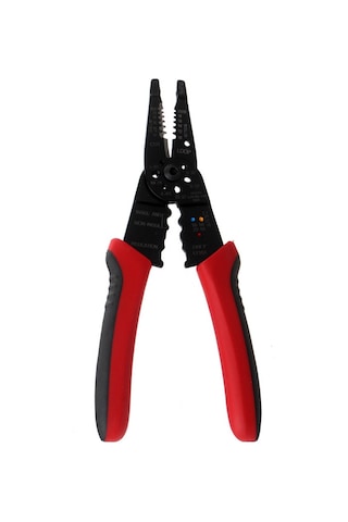 Youmex 50 Çelik 8" Çift Renkli Otomatik Kablolu Parçacık Açıcı Ve Terminal Presleyen Elektrikçi Ev Gereci Multifonksiyonel Takım Çok Renkli