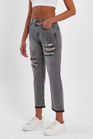 Alexandergardi Özel Koleksiyon Yırtık Desenli Denim Pantolon Ag-1023s 001
