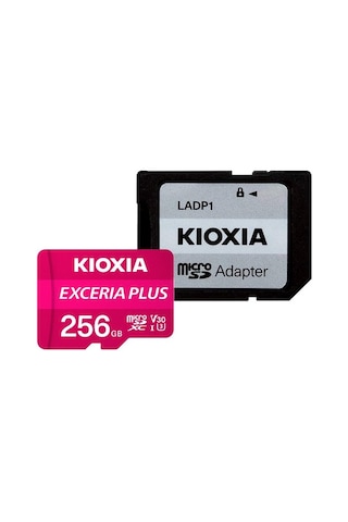 Kioxia Exceria Plus 256 GB SDXC UHS-I U3 4K Class10 Hafıza Kartı