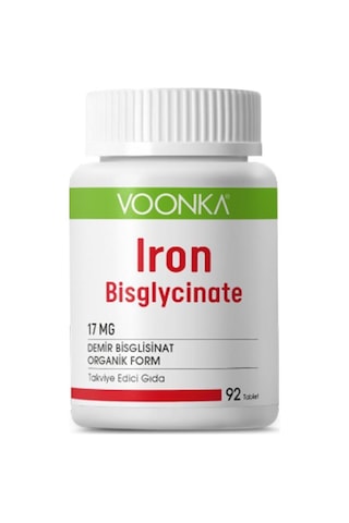 Voonka Iron Bisglycinate 92   Tablet