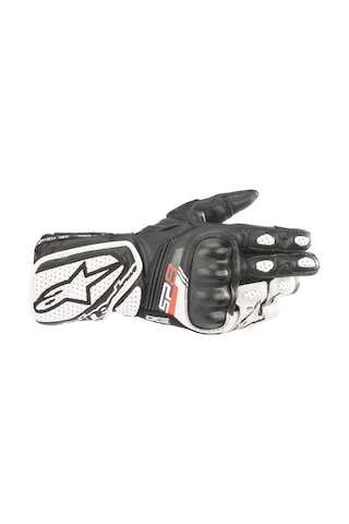 Alpinestars Stella Sp-8 V3 Korumalı Kadın Motosiklet Eldiveni Siyah Beyaz