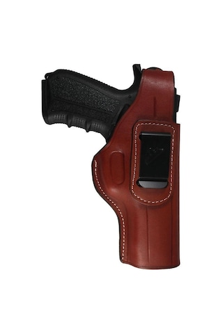 Smith Wesson 5906 Belt Maşalı Deri Kılıf Siyah