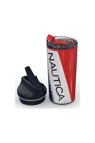 Nautica Ntm02 Sport Termos Paslanmaz Çelik 950 Ml Navy Flags
