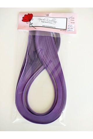 Quilling Kağıt Şerit 3mm Koyu Menekşe Moru
