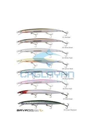 Savage Gear Sandeel Jerk Minnow 145 14G Suni Yem 02-Olive Ghost (366857345)