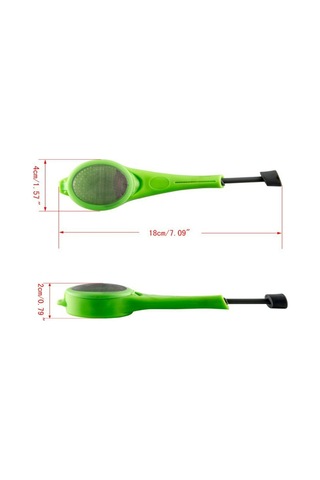 Sones Çay Süzgeci Tekrar Kullanılabilir Çay Demleyici Dahili Piston Taşınabilir Gıda Sınıfı Plastik Çay Ve Kahve Süzgeci