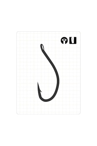 Fudo 2401 Carp Black Nikel Sazan Iğnesi (537256861)