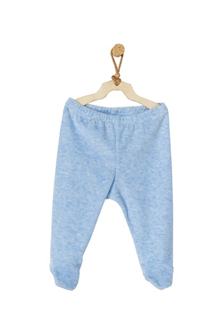 Andywawa Erkek Bebek Mavi Kadife Alt Üst Takım Ac22316rep 001