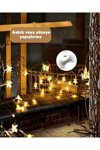 5m Yıldız Led 5m Yıldız Led Renkli