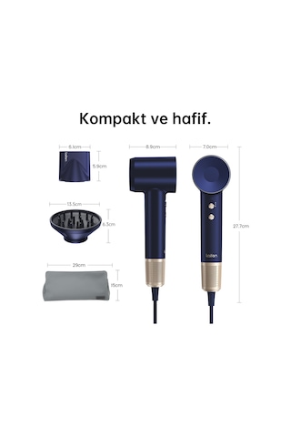 Laifen Swift Premium Saç Kurutma Makinesi- Golden Blue