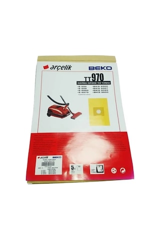 Magic Bags/ Mite Buster Ve Arçelik Uyumlu S950-s959-s6960-s6970-bks9509-9507-9595 Uyumlu Toztorbası