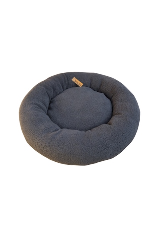 Brt Pet Peluş Simit Kedi Yatağı  50 x 50 x 15 CM