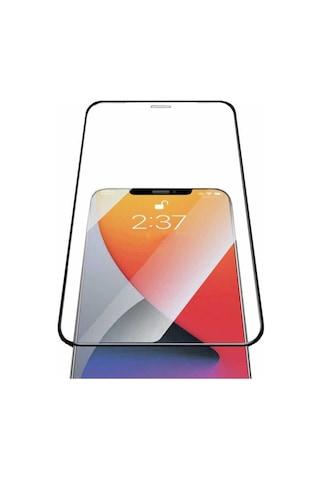 Iphone 11 Pro Max Uyumlu Rika Serisi Anti-dust Premium Temperli Cam Ekran Koruyucu + Kamera Lens Kor