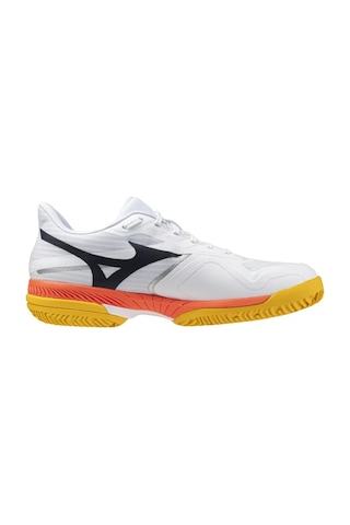 Mizuno Wave Exceed Court Cc Erkek Tenis Ayakkabısı Beyaz / Turuncu Çok Renkli