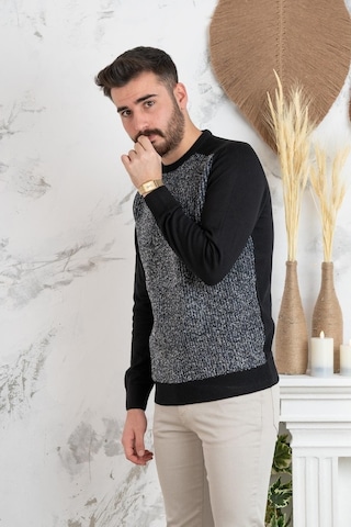 Nehir By Faruk Ülker Sıfır Yaka Regular Fit Erkek Triko Kazak (516906421)