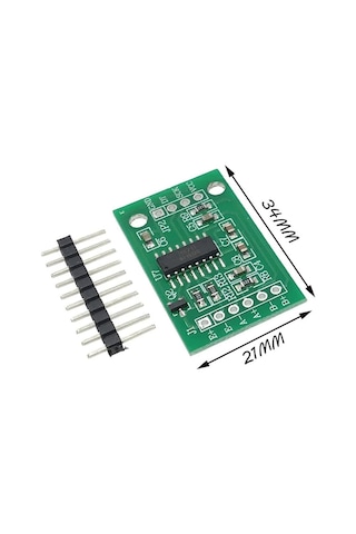 Hx711 Yük Hücresi Ağırlık Sensörü Amplifikatör Modülü Load Cell