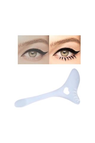 Dolıty Silikon Eyeliner Şablonlar Kadınlar Için Temizlemek Temizlemek