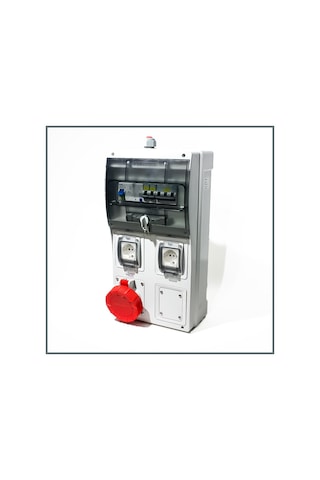 Novsen Ip66 Elektrikli Araç Şarj İstasyonu Panosu 1ad. 5x32a , 2ad. Schuko Priz