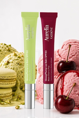 Soft To Bold Spf Duo - Güneşten Koruyucu & Dolgunlaştırıcı Etkili Altın Işıltılı Şeffaf Ve Böğürtlen Kiraz Lip Balm Seti