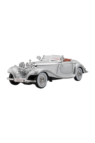 1:24 Mercedes-benz 500k Retro Klasik Alaşım Araba Modeli Gümüş