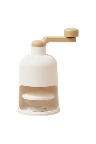 Ulzyvf Manuel Buz Kırıcı Makine Paslanmaz Çelik Bıçaklar Buz Beyaz, Mükemmel Kullanım Beyaz