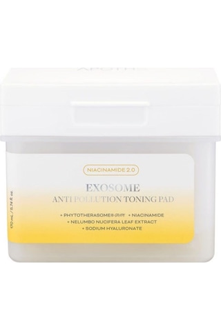 Apothe Exosome Anti Pollution Toning Pad Hassas Ciltler İçin Aydınlatıcı Ve Koruyucu Tonik Pedler 17