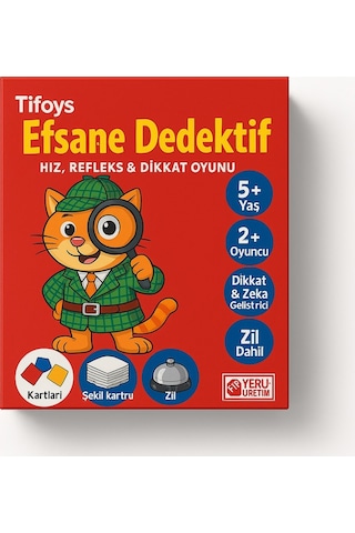 Efsane Dedektif Hız, Refleks & Dikkat Oyunu