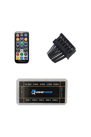 Dualrıng 4x120mm Sese Duyarlı A-rgb Kasa Fanı Standart