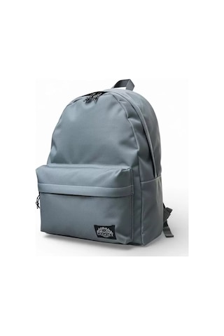 Elegance Gri Unisex Günlük Okul Seyahat Sırt Çantası Gri