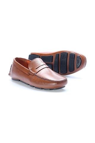 Fast Step Hakiki Deri Erkek Casual Ayakkabı 216mam3 Taba
