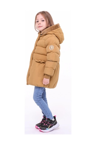 Benitto Kids Kız Bebek Çocuk Mont 51284-kahve Kahve