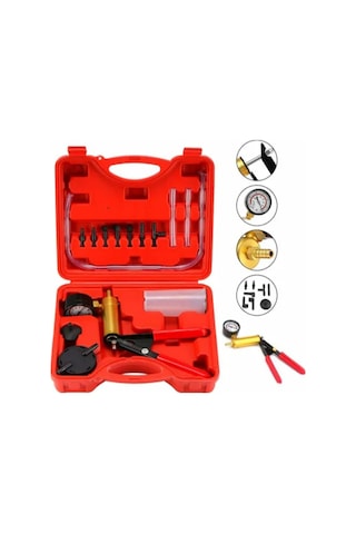 Mufunye Mufunye El Tipi Vakum Pompası, Adaptörlü Fren Sıvısı Boşaltma Aracı, Araç Ve Motosiklet Teşhisi İçin Kullanışlı