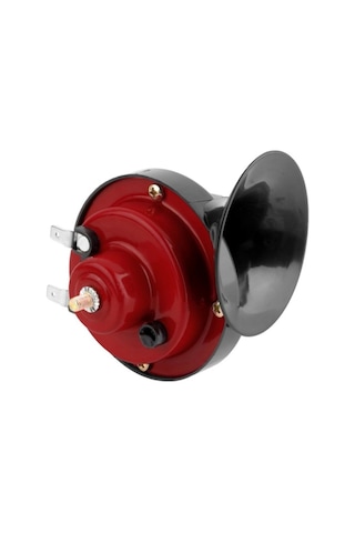 2 Adet 12 V Evrensel Çift Tonlu Korna Araba Motosiklet Hava Kornası Yüksek Sesli Elektrikli Salyangoz Kornası Su Geçirmez Korna Yüksek/düşük Ayar